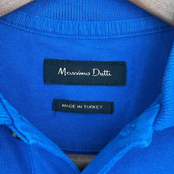 🔥👕 Massimo Dutti Short-Sleeve Polo Shirt - Picture 4 of 5